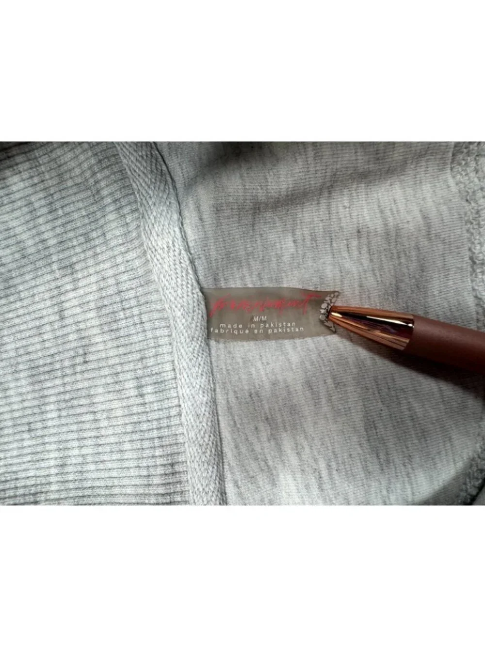 Free People Movement Sweatshirt Women's M Gray Cotton Performance Zip Workout
